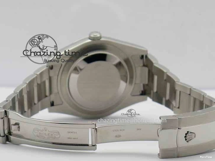 MiroTime 0408 DateJust II 41mm SS BP Maker Best Edition Gray Dial On SS Bracelet SA Trendsetting 3736